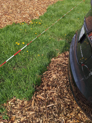 ..., finde ich das an sich in Ordnung - zumal es ja auch noch die Rückfahrkamera gibt. (Bild: Dominik Haas)